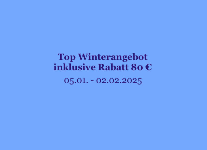 Top Winterangebot inklusive Rabatt 80€